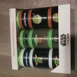 Whiskware Snack Containers Star Wars Disney the Mandalorian  Stackable